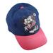 Disney Accessories | Disney Parks Adjustable Fits Adult Mickey And Minnie Baseball Hat | Color: Blue/Pink | Size: Os