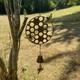 Honeycomb Wind Chime/Bumble Bee Ornament Garden Decor Birthday Gifts Gardener Gardening