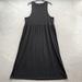 J. Crew Dresses | J.Crew Nwt Women‘s Broken-In Jersey Black Tiered Maxi Tank Dress Size Xl Cottage | Color: Black | Size: Xl