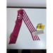 Gucci Accessories | Gucci X Adidas White & Pink Striped Silk Neck Bow / Headband New W/ Tags | Color: Pink/White | Size: Os