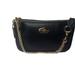 Coach Bags | Coach Nolita 19 Wristlet Black Pebbled Leather Clutch Purse F63340 | Color: Black | Size: Small