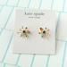 Kate Spade Jewelry | Kate Spade Firework Floral Multi Color Gold Studs Earrings With Dust Bag | Color: Gold | Size: Os