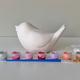 Bird Money Bank, At Home Pottery Painting Kit, Diy Piggy Bank, Custom Painted Piggy, Ceramic Art Kits For Kids, Ready-To-Paint