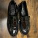 Zara Shoes | Never Worn Zara Black Patent Leather Platform Loafers | Color: Black | Size: 10