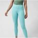 Athleta Pants & Jumpsuits | Athleta Accelerate 7/8 Leggings Tiffany Blue Size L New | Color: Blue | Size: L