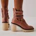 Free People Shoes | Free People Jesse Cut Out Boots In English Tan Size 36 - 5.5 | Color: Brown/Tan | Size: 36eu