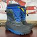 Columbia Shoes | Columbia Bugabarn Jr. Kid's Lined Snow Boots Size 3 Pull On Laceless Winter | Color: Black/Blue | Size: 3b