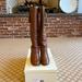 Coach Shoes | Coach Therese Riding Leather Boots In Cinammon Size 11 | Color: Brown | Size: 11