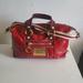 Coach Bags | Coach Poppy Ruby Red Satchel Red Patent Leather Bag & Handbag For Women | Color: Red | Size: Os