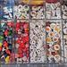 Disney Accessories | 25pc Disney Ceramic Charms Beads Lot Of 25 | Color: Red/White | Size: 25pc- Mix Of Character/ Themes