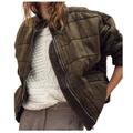 Free People Jackets & Coats | Free People Dolman Sleeve Quilted Jacket Size Large | Color: Green | Size: L