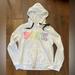 Pink Victoria's Secret Tops | Pink By Victoria’s Secret Full Zip Hoodie Sz Small | Color: Pink/White | Size: S