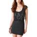 American Eagle Outfitters Dresses | American Eagle Charcoal Gray And Silver Beaded / Sequins Mini Dress Size S | Color: Gray/Silver | Size: S