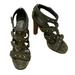 Gucci Shoes | Gucci Suede Gladiator Sandals | Color: Green | Size: 36eu