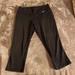 Nike Pants & Jumpsuits | Nike Black Dri Fit Capri Workout Pants | Color: Black | Size: S