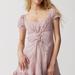 Urban Outfitters Dresses | Coquette Corset Milkmaid Mini Dress | Color: Pink/Purple | Size: Xs