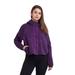 Nike Tops | Nike Sportswear Women's City Ready Tech Fleece Full Zip Hoodie M Msrp $140 Nsw | Color: Black/Purple | Size: M