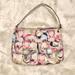 Coach Bags | Coach Multicolor Trademark Pattern Shoulder Purse | Color: Pink/Silver | Size: Os