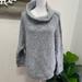 Free People Sweaters | Free People She’s All That Pullover Alpaca Sweater Xs Gray Blue Oversized Knit | Color: Blue/Gray | Size: Xs