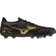 MIZUNO Herren Fussball-Rasenschuhe MORELIA NEO IV á(U), Größe 46 in Black/Gold/Black