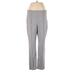 Chico's Casual Pants - High Rise: Gray Bottoms - Women's Size Large