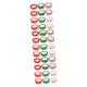 NUOBESTY 36 Rolls Christmas Tape Halloween Tape Christmas Party Gift Tape Christmas Masking Tape Holiday Party Supplies Mini Tape Christmas Sto Gift Wrapper Sticker Paper Account Stationery