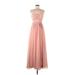 Jenny Yoo Collection Casual Dress - Bridesmaid: Pink Dresses - Women's Size 8