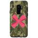 Hülle für Galaxy S9+ Camouflage-Telefon mit rosa Schleife grün Camo Woodland