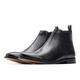 Base London LYNCH WAXY BLACK Men's Chelsea Boots UK 7