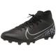 Nike Nike Mercurial Superfly 7 Club Mg, Unisex Adult's Football Football Boots, Multicolour (Black/Mtlc Cool Grey/Cool Grey 1), 9.5 UK (44.5 EU)