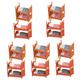 ifundom 10 Sets Mini Bunk Bed Imaginative Play Bedroom Furniture Bunk Beds Doll House Mini House Accessory Mini Furniture Model Household Accessories Toy Room Child Mini Bed