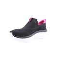 Skechers Go Walk Hyper Burst Womens Black Trainer - Size 7 UK - Black