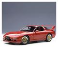 EMRGAZQD Scale Finished Model Car 1/18 For Mazda RX-7 FD Alloy Diecast Racing Car Model Simulation Vehicle Collectible Ornament Miniature Replica Car