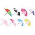 TOYANDONA 32 Pcs Doll Umbrella Toys for Miniture Decoration Mini Umbrellas Tiny Rainy Umbrella Mini Toy Tiny Umbrella Accessories Paper Cocktail United States Cloth Child