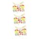 Toyvian 3 Sets Photo Props Birthday Supplies Cupcake Toppers Summer Decorations Fiesta Party Decorations Taco Cactus Balloons Mexican Table Decor Cake Decor Desktop Paper Pull The Flag