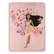 Northwest Disney Princess Micro Raschel Throw Blanket, 46" x 60", Own Path