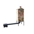 Smoking Chamber Wood Smoker Oven Smoker Cabinet Two Chambers Garden 50 x 50 x 120 cm