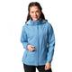 Regenjacke VAUDE "WOMEN'S ESCAPE LIGHT JACKET" Gr. 40, blau (pastel blue) Damen Jacken Regenjacken Anoraks