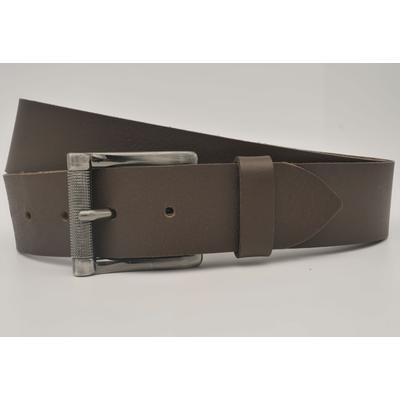 Ledergürtel ANNAMATONI, Damen, Gr. 80, braun, Rindsleder, unifarben, casual, Gürtel, mit silberner Schließe Image