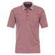 Poloshirt CASAMODA "CASAMODA Polo-Shirt uni" Gr. 5XL, rot (hellrot) Herren Shirts Poloshirts