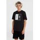 T-Shirt O'NEILL "MIX & MATCH PALM T-SHIRT" Gr. XL, schwarz (black) Herren Shirts Sportbekleidung