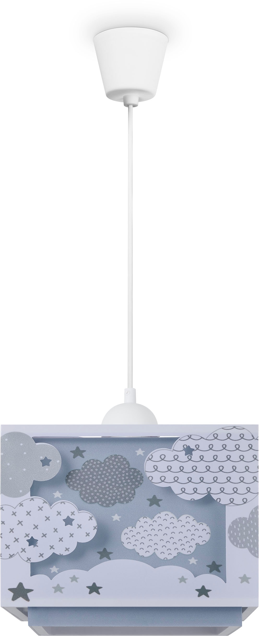 PACO HOME Pendelleuchte "GRETA", weiß, 1, H: 24,5cm, Leuchten, Kinderlampe Image