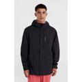 Outdoorjacke O'NEILL "TRVLR RAIN JACKET" Gr. M, schwarz (black out) Herren Jacken Sportbekleidung