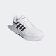 Sneaker ADIDAS SPORTSWEAR "HOOPS 3.0 BOLD" Gr. 40,5, schwarz-weiß (cloud white, core black, black) Schuhe Sneaker
