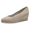 Keilpumps TAMARIS Gr. 36, beige Damen Schuhe Keilpumps