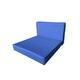 Top Style Collection Cushion Replacement Rattan Cushions Pad Garden Patio Furniture for Sofa Seat and Back Cushion with Foam Filling Zipped Cover Easy to Wash (SEAT PAD 60CM X60CM X10CM, Navy Blue)