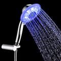 sdnove Led Rain Shower Head Water Temperature Controlled Color Bath Head Shower Sprayer Handheld 7-Color LED Lights Bathroom Showerhead (Color : B) (C)