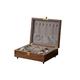 NOALED Gift box jewelry 11.81 Inch Jewelry Box Storage Box Small Jewelry Box Black Walnut Box Can Be Stored Display Ring Bracelet Necklace Earrings Watch Portable jewelry storage box