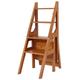 Multi-purposeHousehold 4 step chair Multi-purpose step chair Ascend to fetch chair bamboo chair Folding ladder chair Space-saving environmentally friendly and safe Easy to use Sturdy structu
