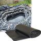 HDPE Pond Liner Pond Skins Black Fish Pond Liner 3x3ft 7x23ft 10x13ft 16x23ft 16x16ft, For Fish Ponds, Small Ponds, Fountains, Waterfall And Garden Fish Pond Membrane (Size : 2X3M)